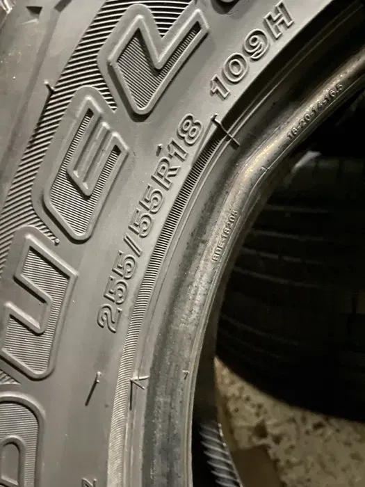 255/55 R18 Bridgestone Dueler 21г комплект шин всесезонных