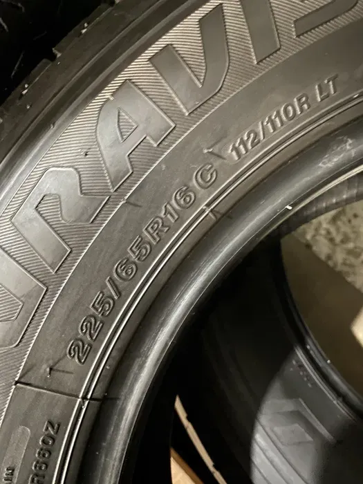 225/65 R16С Bridgestone Duravis 19г пара шин летних