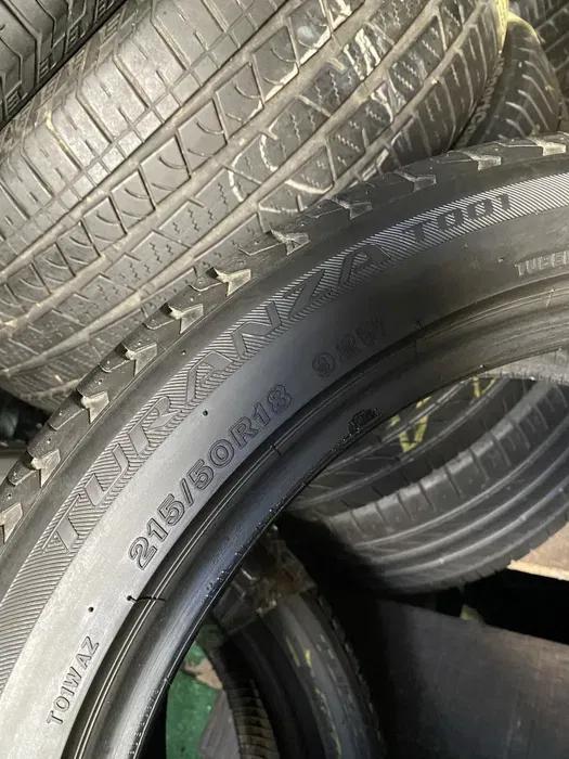 215/50 R18 Bridgestone Turanza 19 год пара шин летних