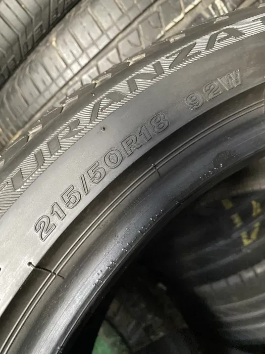 215/50 R18 Bridgestone Turanza 19 год пара шин летних