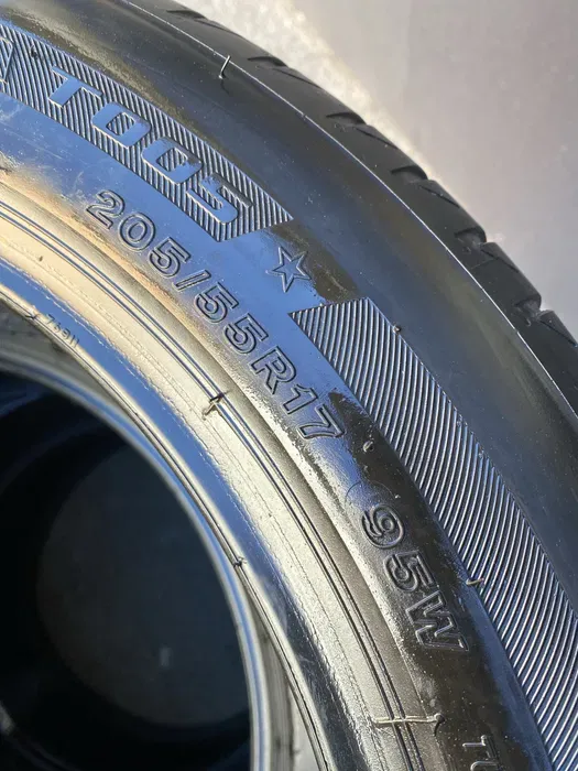 205/55 R17 Bridgestone Turanza 19г комплект шин летних