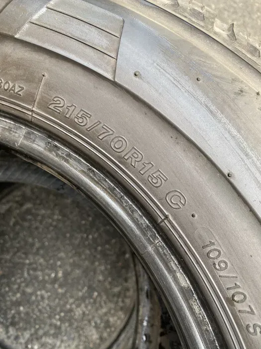 215/70 R15C Bridgestone Duravis комплект шин летних