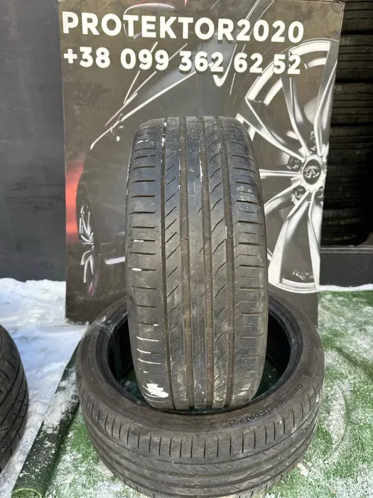 225/40 R19 Continental ContiSportContact пара шин летних.