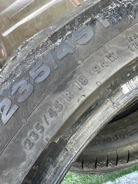 235/45 R18 Continental ContiSportContact 23г пара шин летних.