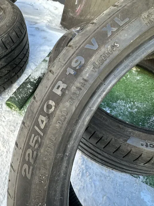 225/40 R19 Continental ContiSportContact пара шин летних.