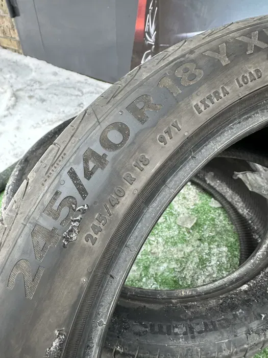 245/40 R18 Continental Premium Contact пара шин летних.