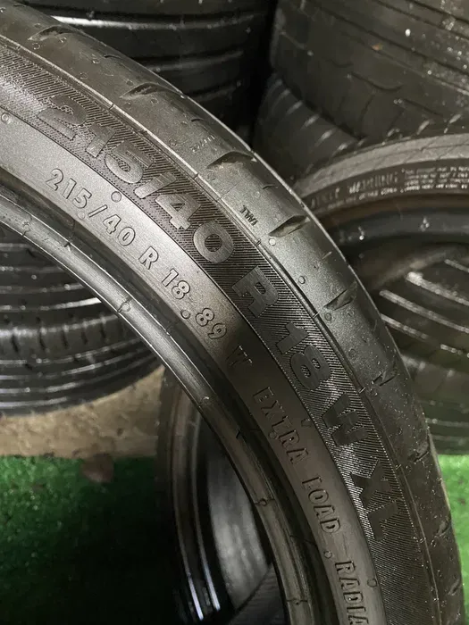 215/40 R18 Continental ContiSportContact 5, пара шин летних