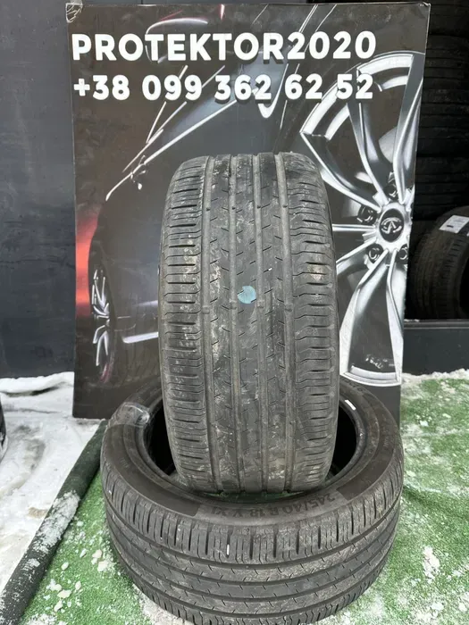 245/40 R18 Continental EcoContact 6, 20г пара шин летних.