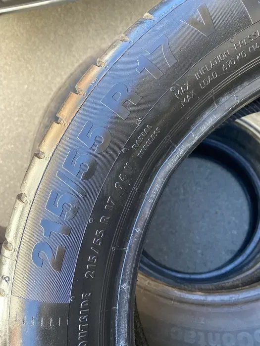 215/55 R17 Continental ContiEcoContact комплект шин летних
