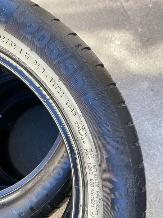 205/55 R17 Continental ContiEcoContact комплект шин летних