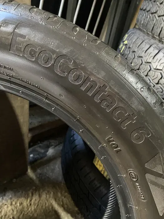 235/55 R19 Continental EcoContact 6, 19 год, пара шин летних