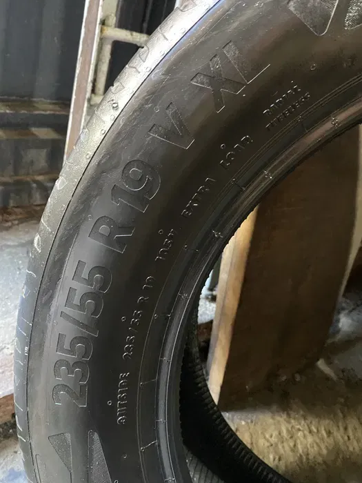 235/55 R19 Continental EcoContact 6, 19 год, пара шин летних