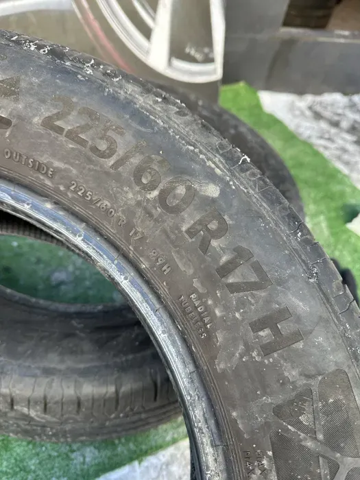 225/60 R17 Continental EcoContact 20г пара шин летних.