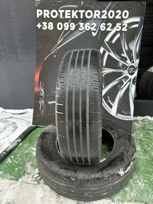 215/65 R16 Continental EcoContact 6, 20г комплект шин летних.