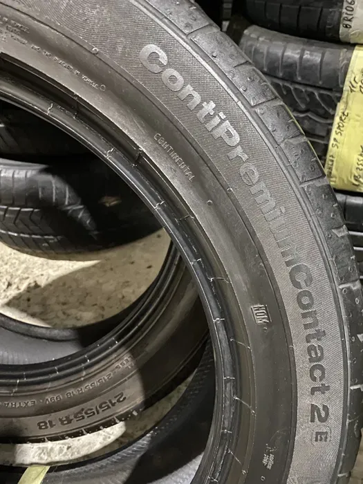 215/55 R18 Continental Contact 2 комплект шин летних