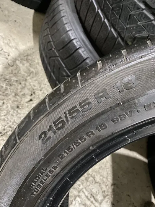 215/55 R18 Continental Contact 2 комплект шин летних
