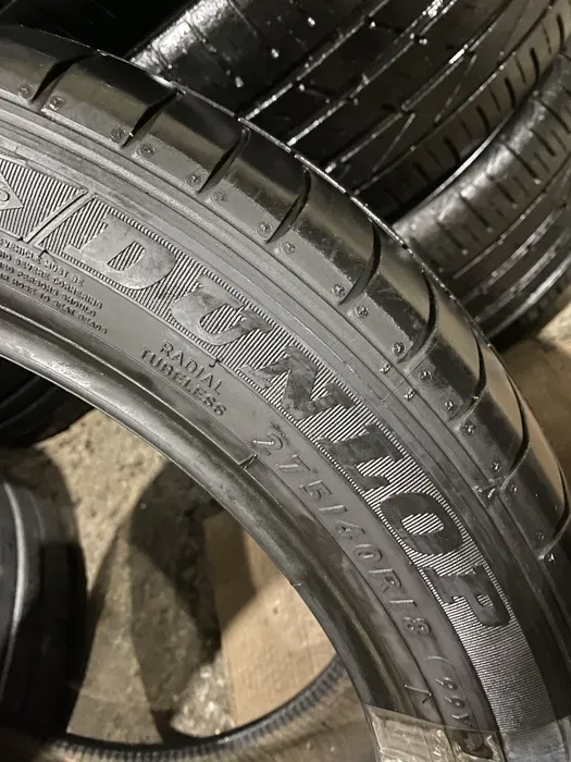 275/40 R18 Dunlop SportMaxx пара шин летних