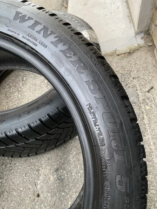 255/45 R20 Dunlop Winter Sport 5, 20г пара шин зимних.