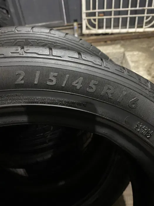 215/45 R16 Dunlop Sportmaxx пара шин летних