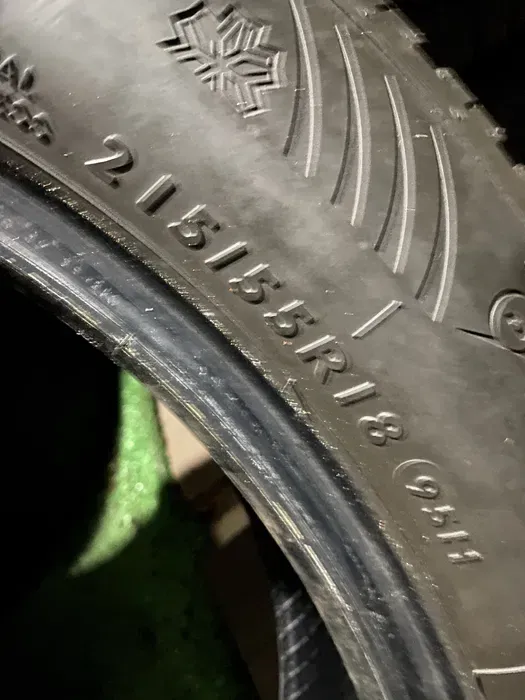 215/55 R18 Dunlop Winter Sport 4D комплект шин зимних.