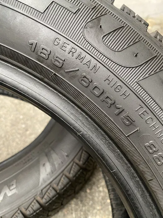 185/60 R15 Fulda Montero 21г, пара шин зимних.