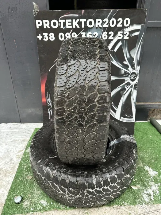 285/70 R17 General Grabber 21г пара шин всесезонных.