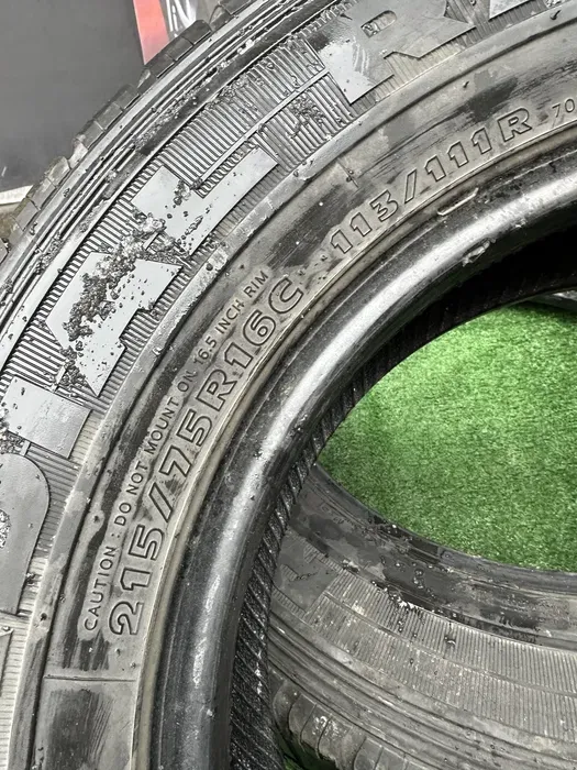 215/75 R16C Hankook пара шин всесезонных.