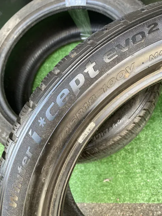245/45 R18 Hankook i cept evo 19г пара шин зимних.