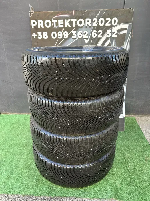 225/55 R17 Michelin Alpin 5, 20г комплект шин зимних.