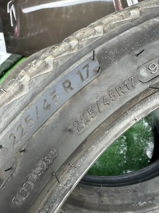 225/45 R17 Michelin CrossClimate 23г пара шин всесезонных.