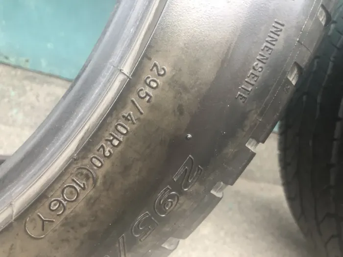 295/40 R20 Michelin Latitude Sport 3 пара шин летних