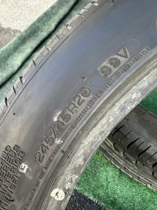 245/45 R20 Michelin Latitude Sport пара шин летних.