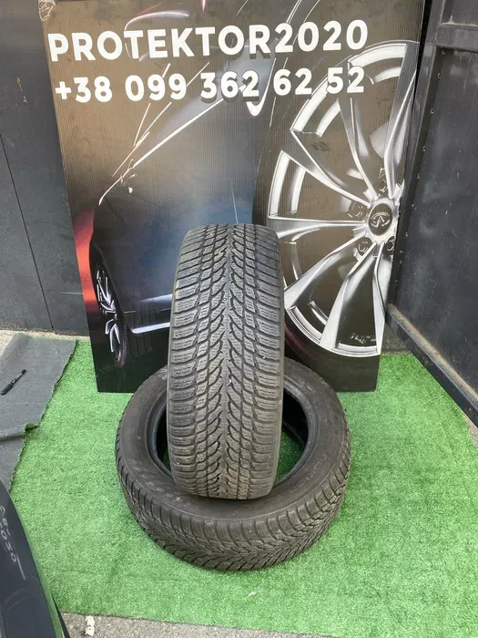 225/55 R17 Nokian Snowproof 23г пара шин зимних.