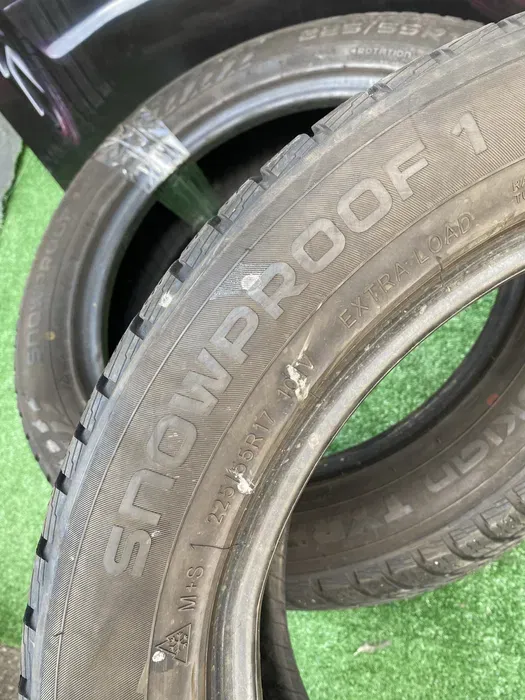 225/55 R17 Nokian Snowproof 23г пара шин зимних.