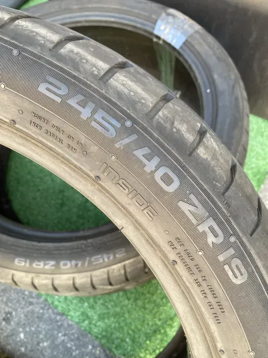 245/40 R19 Nokian Tyres Powerproof 21г пара шин летних