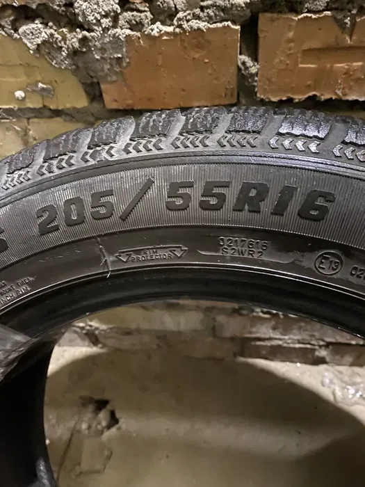 205/55 R16 Sava Eskimo пара шин зимних.