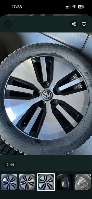 Vw E-Golf диск- запаска R16 5/112.